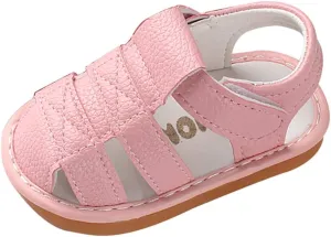 0-18Months Newborn Sandals Baby Girls Boys Roman Shoes First Walkers Soft Sole Shoes Beach Non-slip Outdoor Sneakers