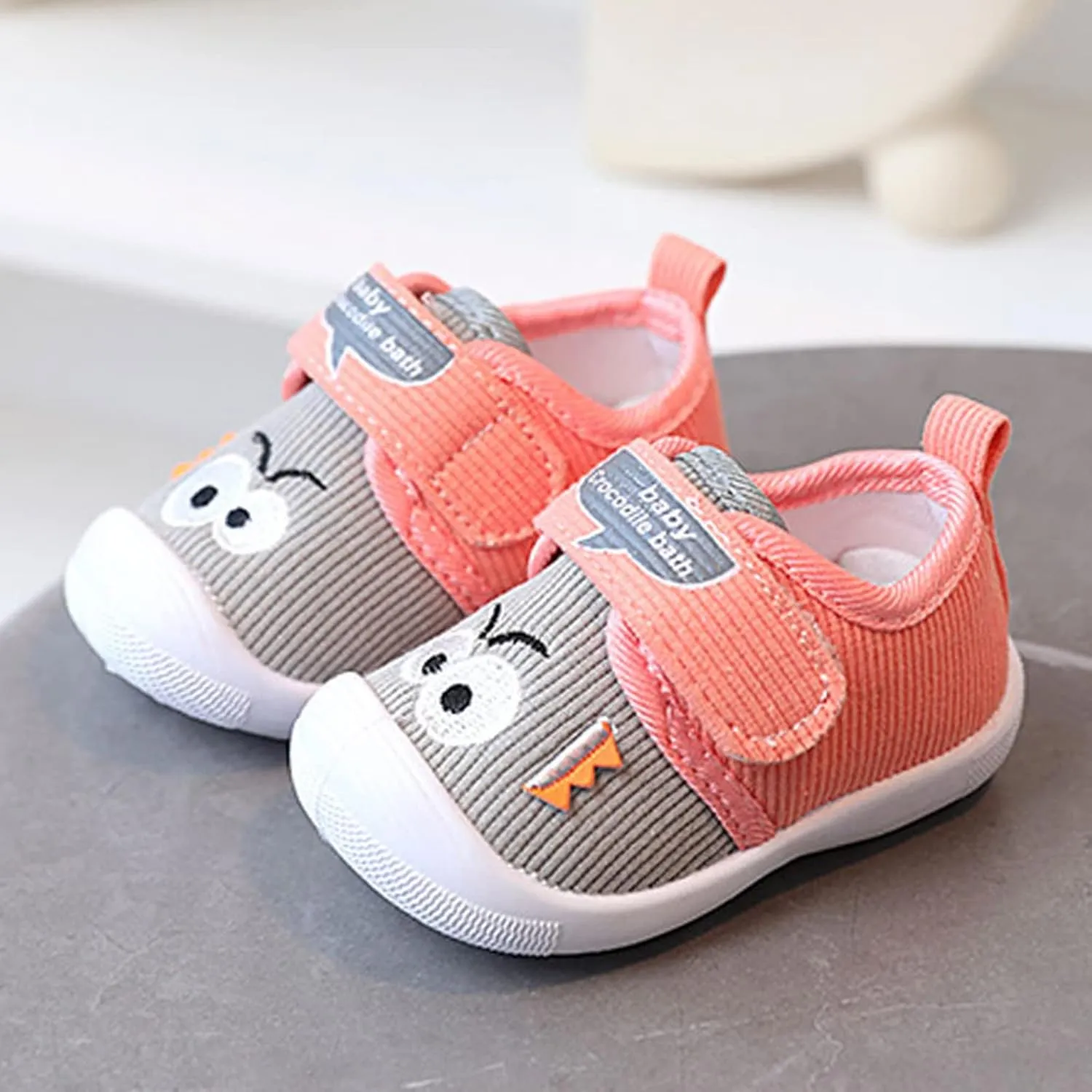 12 18 Month Baby Shoes Children Baby Toddler Calling Shoes Non Slip Rubber Sole Outdoor Toddler Infant Soft Bottom Shoes