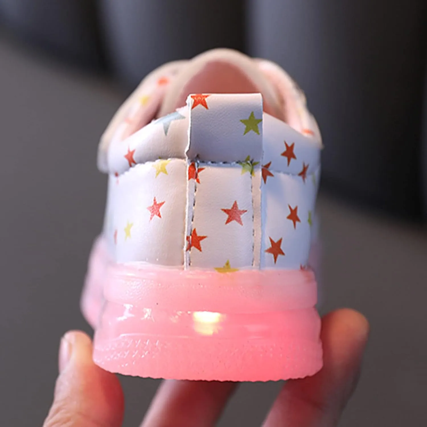 18 Month Girl Shoes Hard Sole Girls Baby Luminous Sport Bling Kids Shoes Children Light Led Baby Shoes Good Shoes Babies