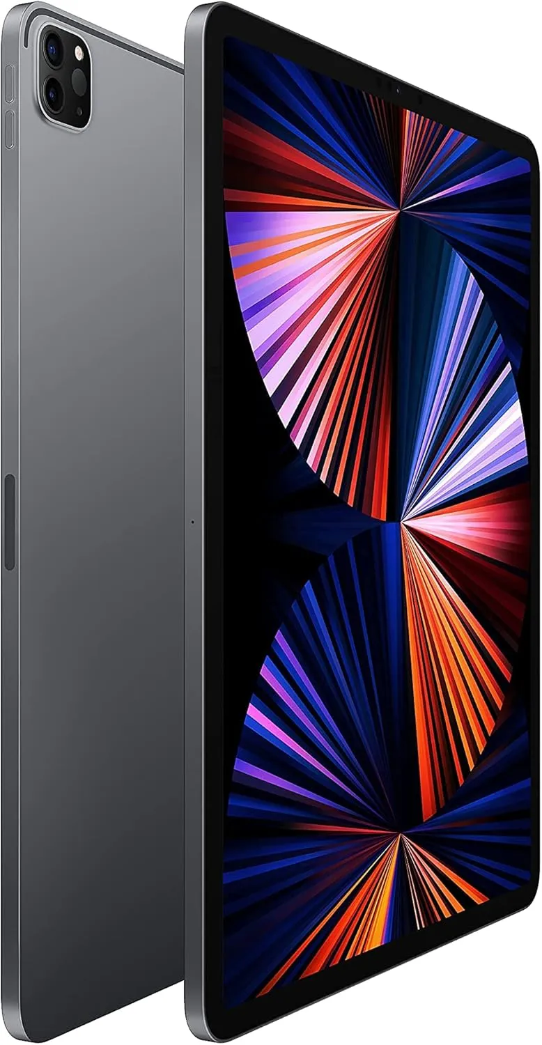 2021 Apple 12.9-inch iPad Pro (WiFi, 2TB) - Space Gray (Renewed)