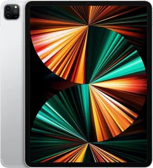 2021 Apple 12.9-inch iPad Pro (WiFi   Cellular, 2TB) - Silver (Renewed)