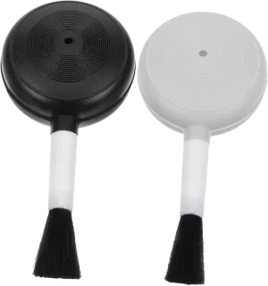 2pcs Camera Cleaning Air Dust Blower and Camera Cleaning Pen Brush for Digital Camera Lenses Keyboards