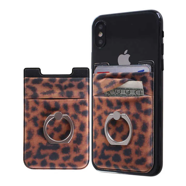 3M حامل بطاقات هاتف مع عصابة هاتف محمول . 3 . M Phone Card Holder with Cell Phone Ring Wallet Stick