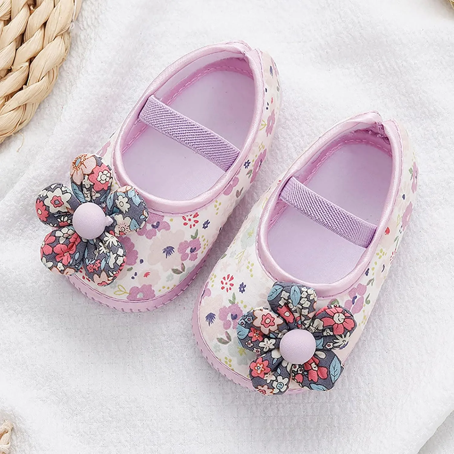 4 Month Booties Infant Boys Girls Open Toe Solid Shoes First Walkers Shoes Summer Toddler Flat Socks Slippers Baby