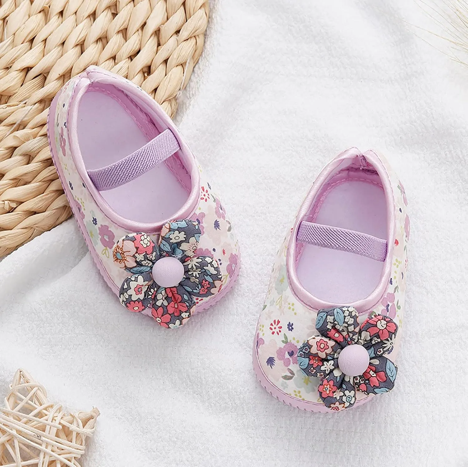 4 Month Booties Infant Boys Girls Open Toe Solid Shoes First Walkers Shoes Summer Toddler Flat Socks Slippers Baby