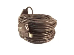 80 Foot USB 2.0 High Speed Active Extension/Repeater Cable Not for HD Webcams