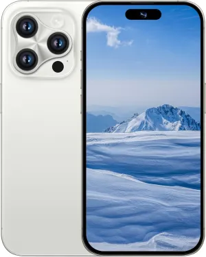 A16 pro max Unlocked Cell Phones Android 13 Smartphone with 8GB 256GB Mobile Phones 6.9" FHD Screen 108MP 48MP/6800 mAh and Dual SIM (White)