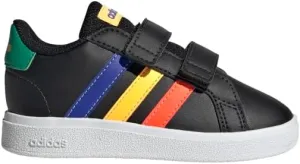adidas Grand Court 2.0 Shoes Kids', Black, Size 5K