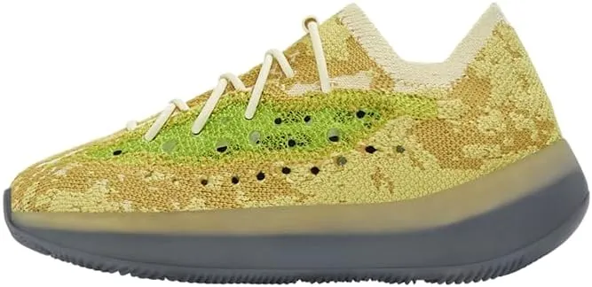 adidas Kids Boys Yeezy Boost 380 Slip On Sneakers Shoes Casual - Yellow