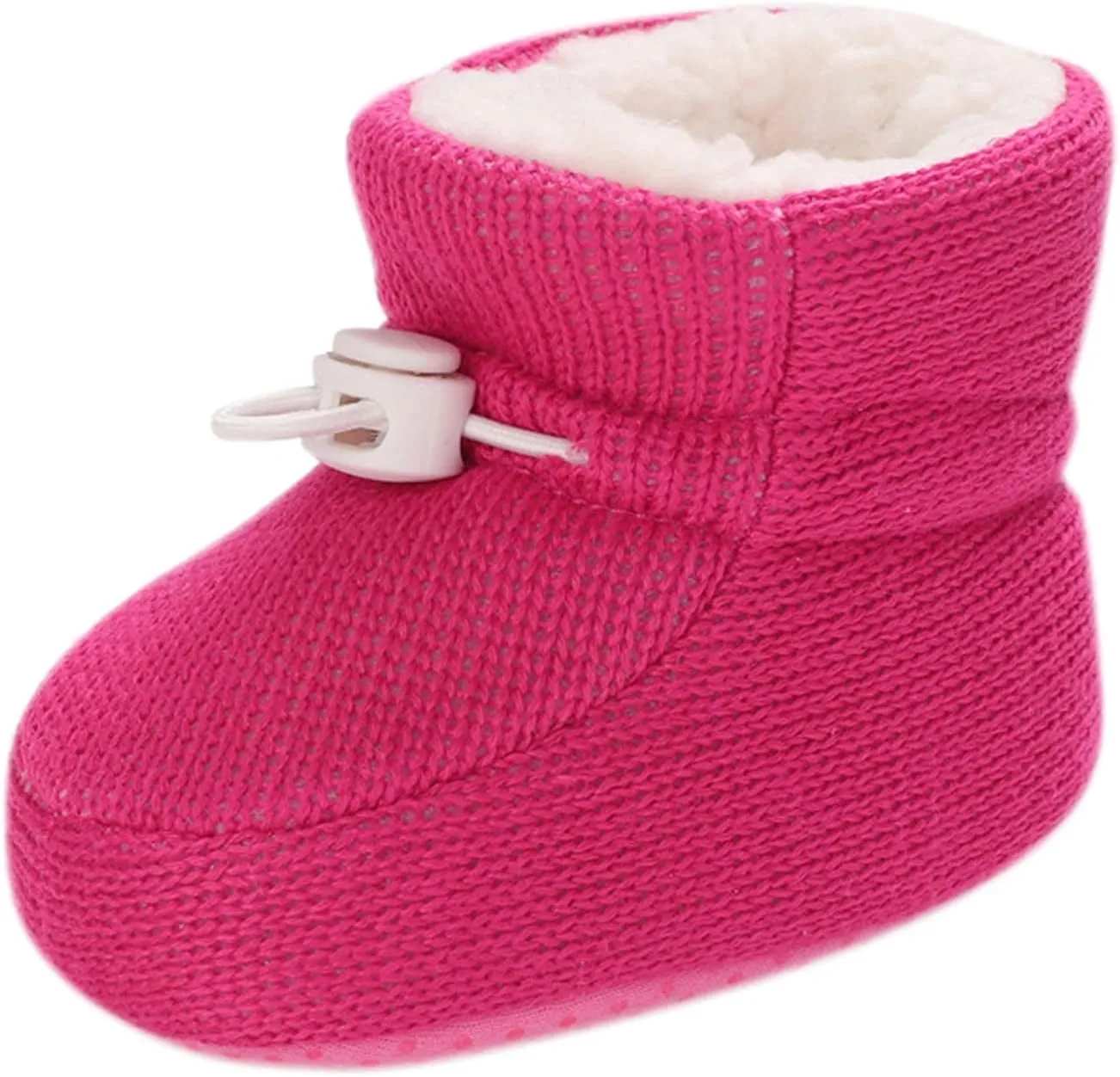 Baby Boy Girl Fleece Boots Newborn Shoes Winter Snow Boots Anti-Slip Soft Sole Warm Infant Toddler Prewalker