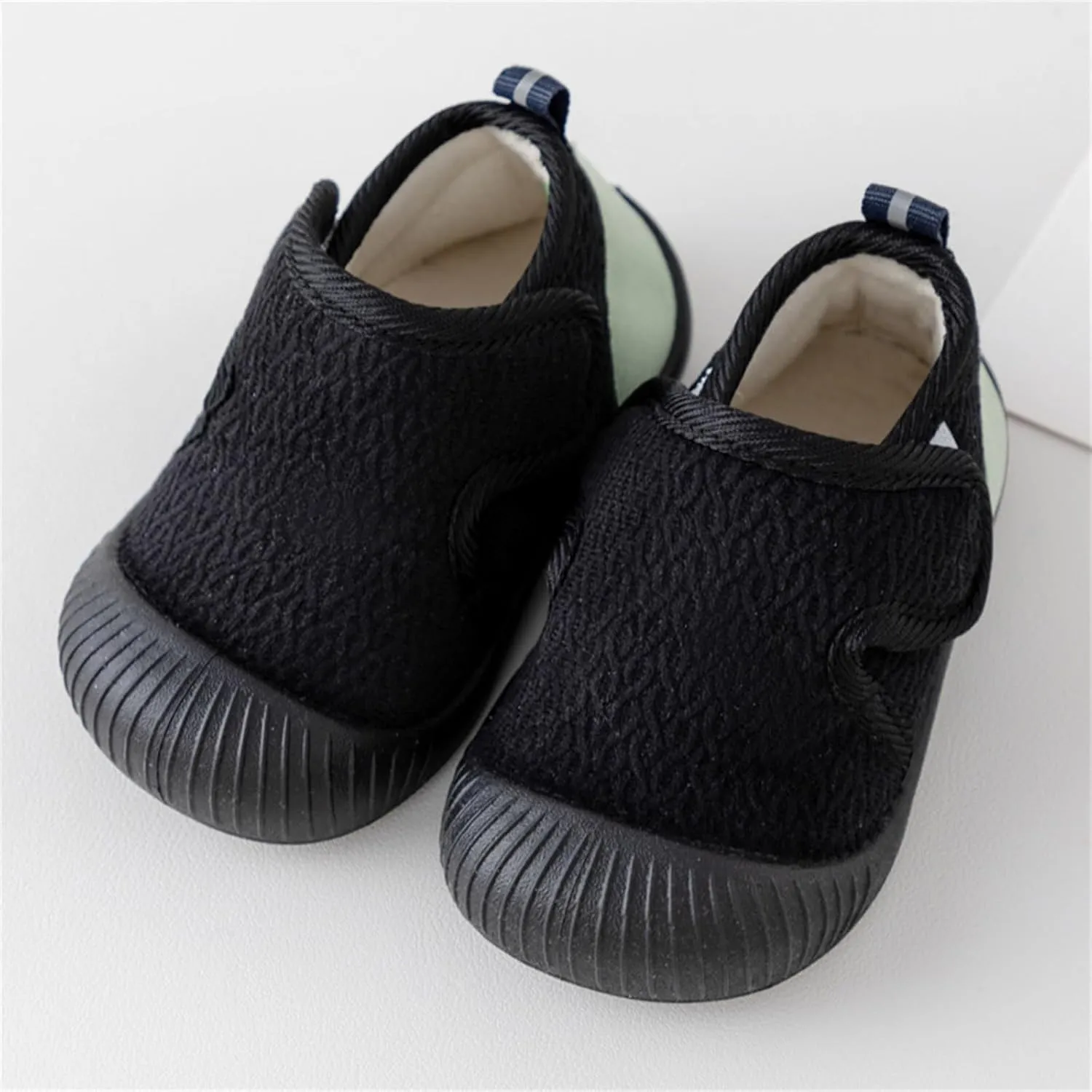 Baby Boy Shoes Boys Baby Toddler Shoes Plus Velvet Thick Non Slip Soft Sole Floor Shoes Boys Tennis Shoes