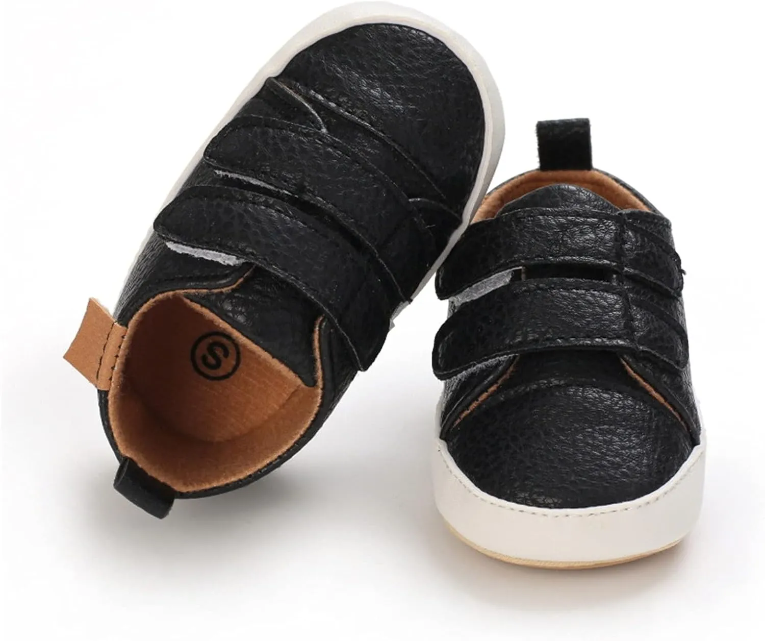 Baby Boys Girls Non-Slip Rubber Sole First Walking Shoes Infant Soft Tennis Sports Toddler Girls Tennis Shoes Size 8