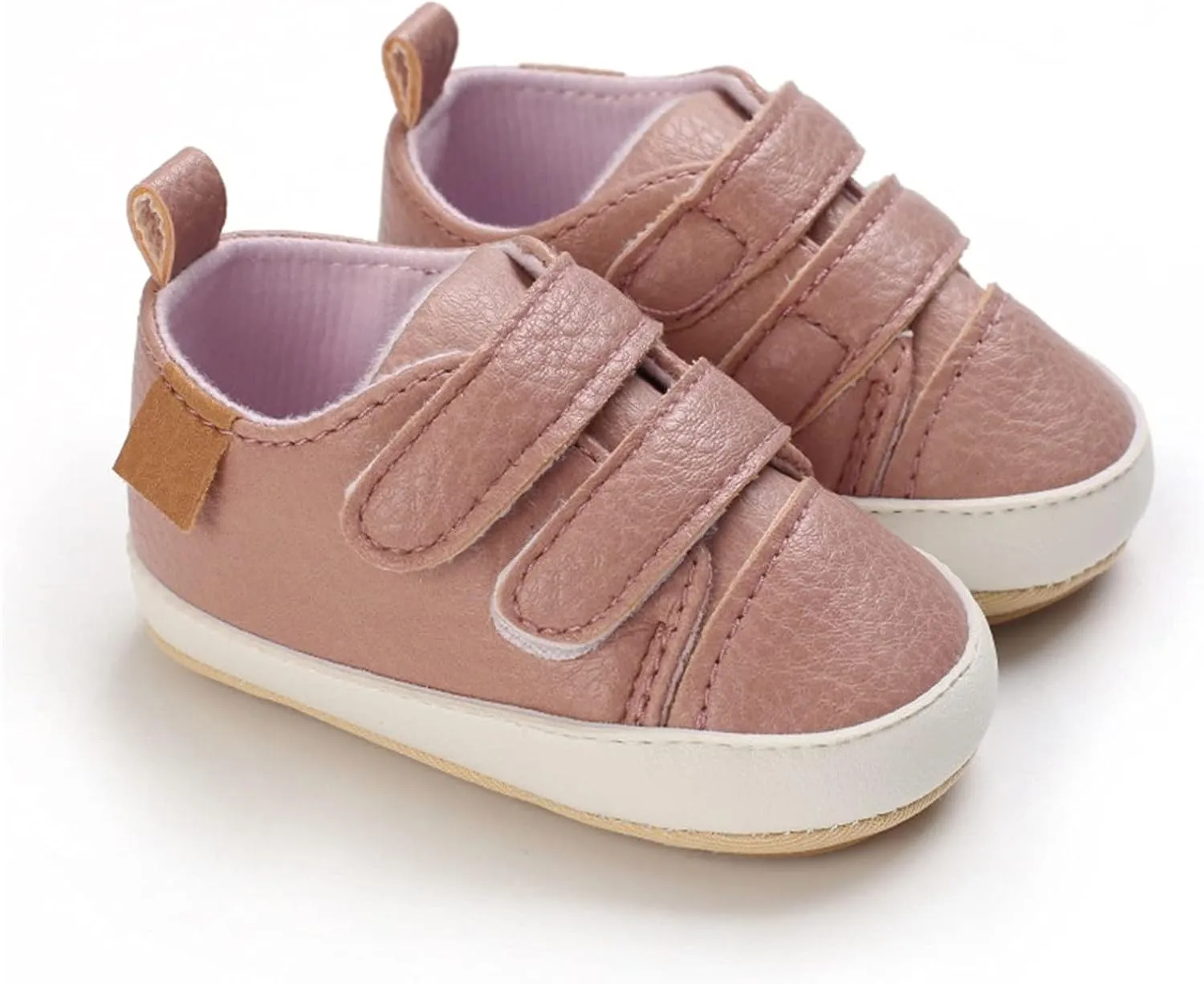 Baby Boys Girls Non-Slip Rubber Sole First Walking Shoes Infant Soft Tennis Sports Toddler Girls Tennis Shoes Size 8