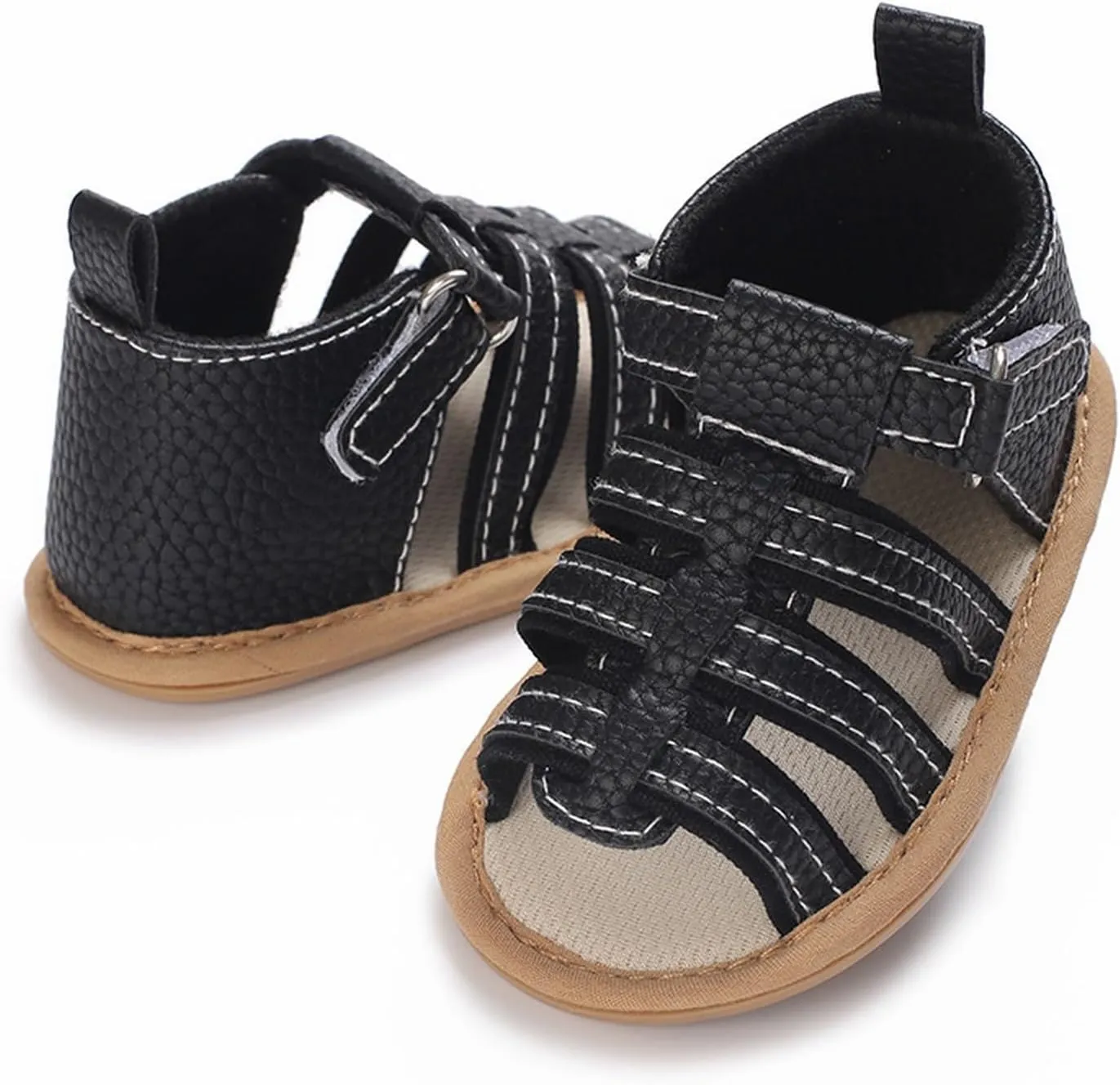 Baby Boys Girls Summer Sandals Outdoor Beach Anti Slip Rubber Soft Sole Newborn Toddler Shoes Baby Heels for Girls