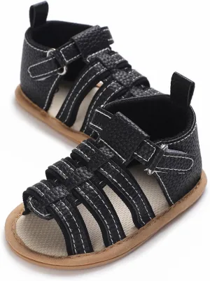 Baby Boys Girls Summer Sandals Outdoor Beach Anti Slip Rubber Soft Sole Newborn Toddler Shoes Baby Heels for Girls