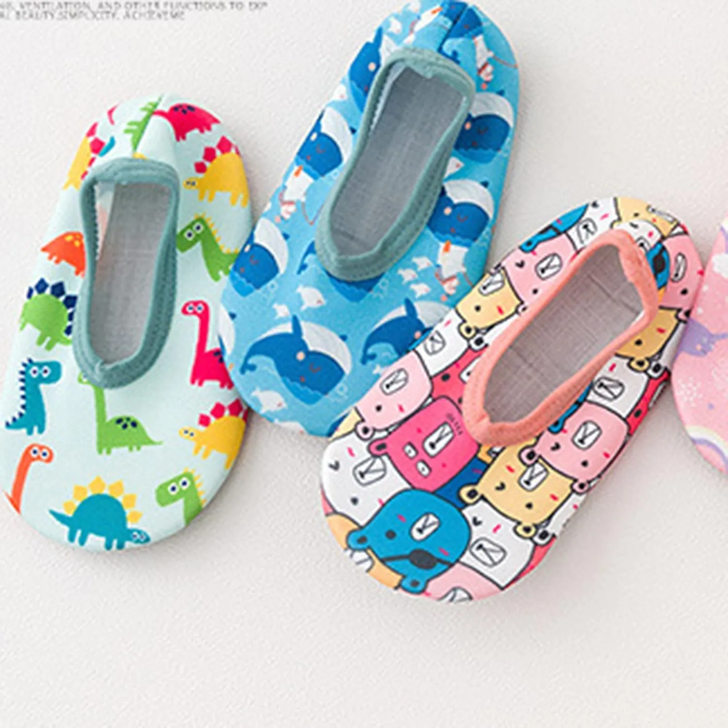 Baby Boys Girls Swim Water Shoes Non-Slip Barefoot Socks for Toddler Kids Beach Pool Outdoor Sports Walking Shoes