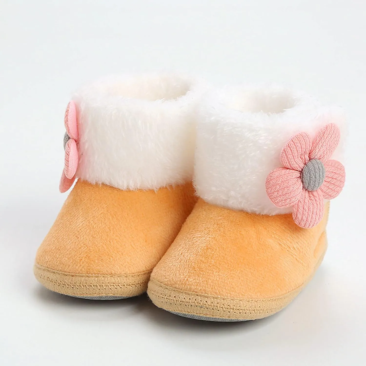 Baby Cotton Shoes Toddler Shoes Warm Boots Shoes Fashion Printing Non Slip Breathable Boots Baby Snow Boots 12-18 Months