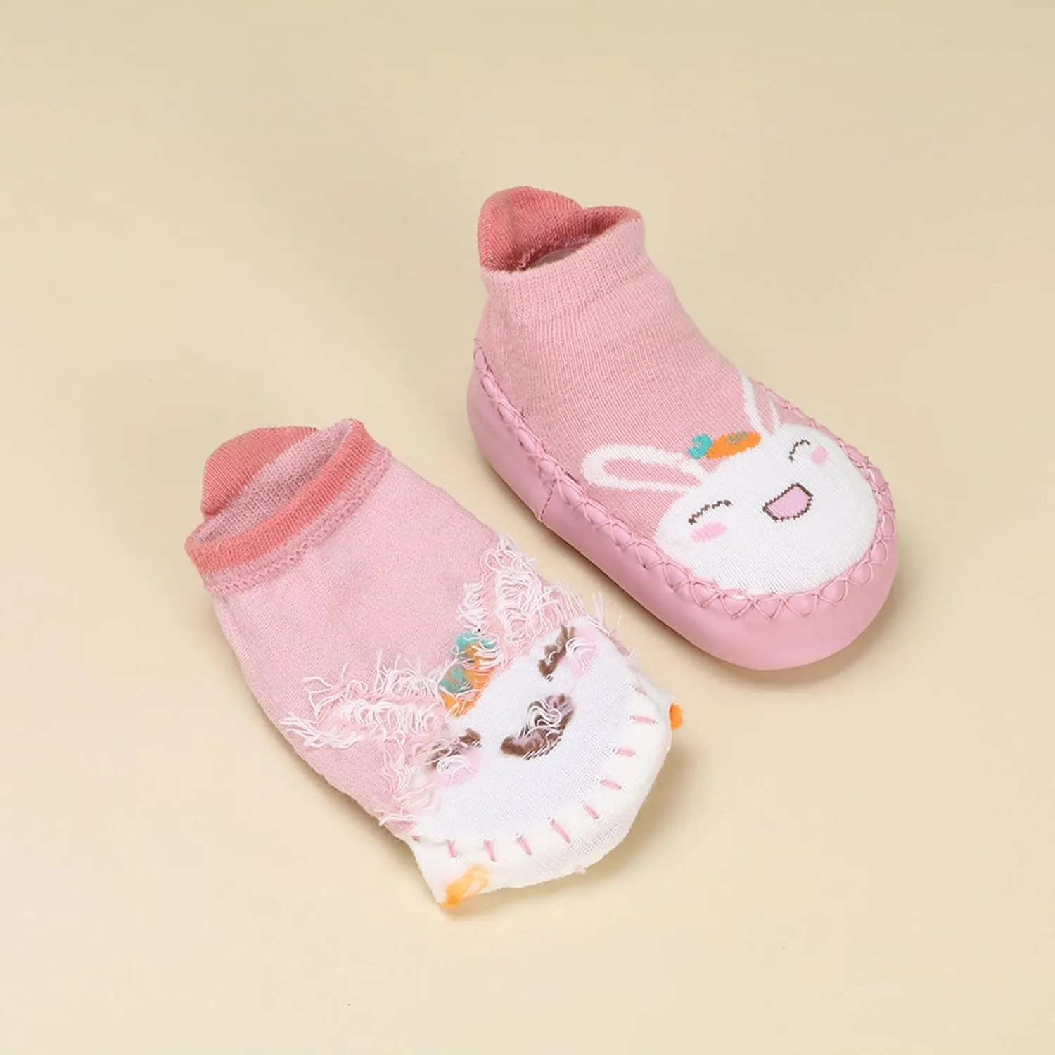 Baby Cute Cartoon Socks Shoes Children Toddler Shoes Flat Bottom Non Slip Floor Sports Shoes Baby Walking Shoes