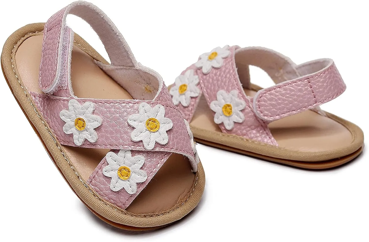 Baby Girl Boy Sandals Soft Anti-Slip Rubber Sole Infant Summer Outdoor Shoes Toddler Newborn First Walker Crib Shoes