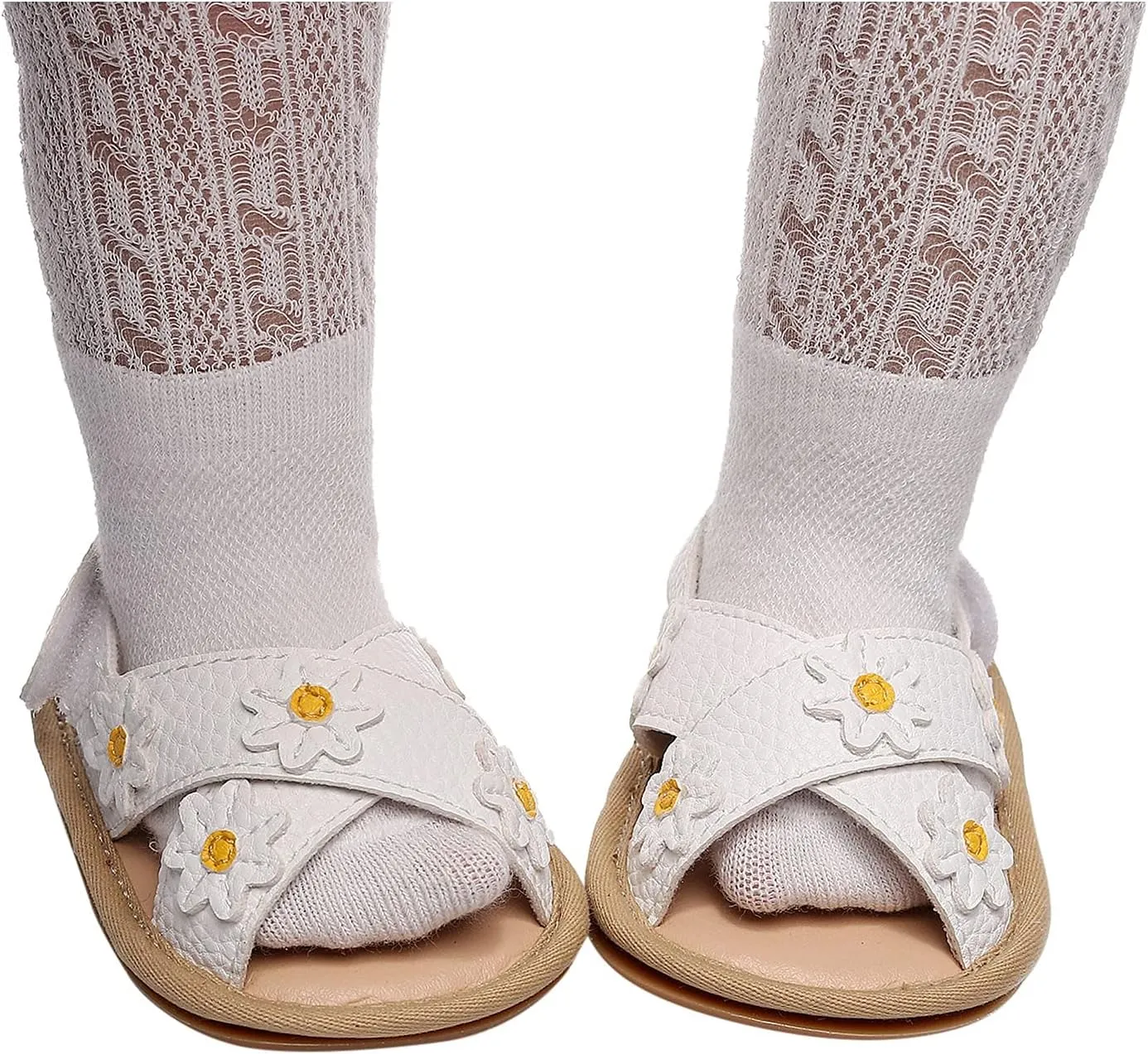 Baby Girl Boy Sandals Soft Anti-Slip Rubber Sole Infant Summer Outdoor Shoes Toddler Newborn First Walker Crib Shoes