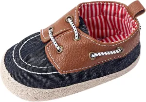 Baby Girls Boys First Walking Canvas Shoes Unisex Infant Anti-Slip Sneakers Newborn Non-Slip Soft Sole Sport Shoes Baby Sneaker Boy