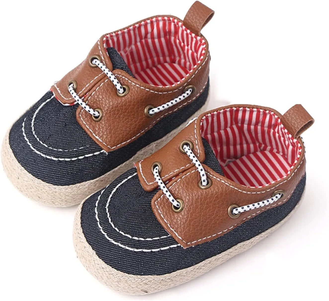 Baby Girls Boys First Walking Canvas Shoes Unisex Infant Anti-Slip Sneakers Newborn Non-Slip Soft Sole Sport Shoes Baby Sneaker Boy