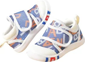 Baby Girls Boys Sandals Infant Toddler Shoes First Walking Shoes Mesh Soft Sole Breathable Sneakers (Blue, 7.5 Toddler)