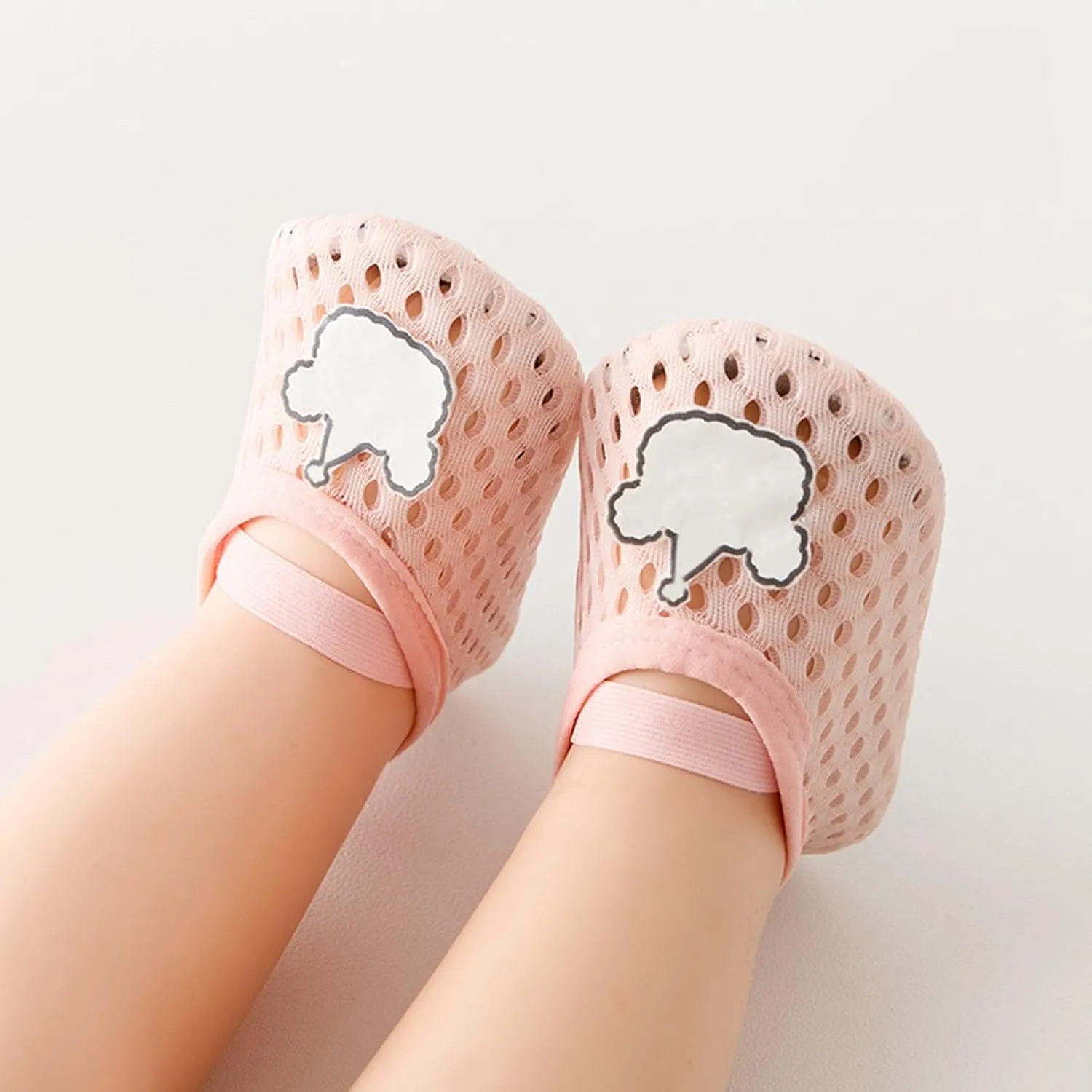 Baby Girls' Boys' Shoes Sock Walking Shoes Infant Non-Slip Breathable Slippers with Soft Rubber Sole Slip On Sneakers