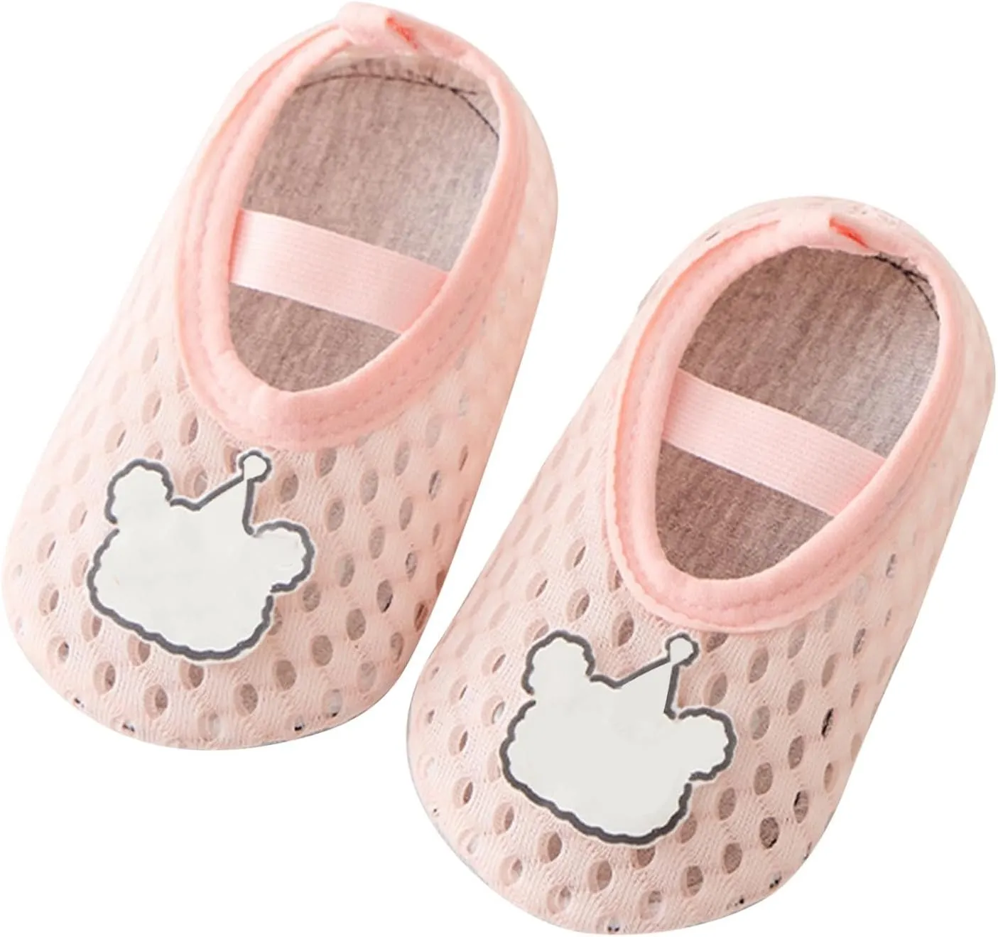 Baby Girls' Boys' Shoes Sock Walking Shoes Infant Non-Slip Breathable Slippers with Soft Rubber Sole Slip On Sneakers