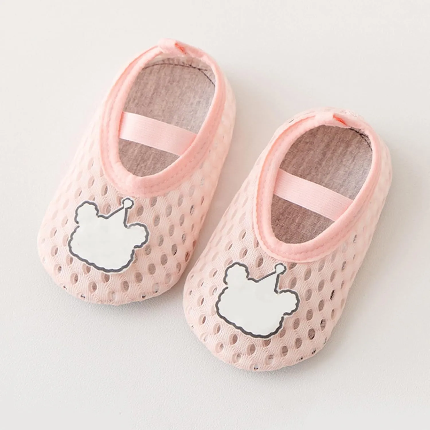 Baby Girls' Boys' Shoes Sock Walking Shoes Infant Non-Slip Breathable Slippers with Soft Rubber Sole Slip On Sneakers
