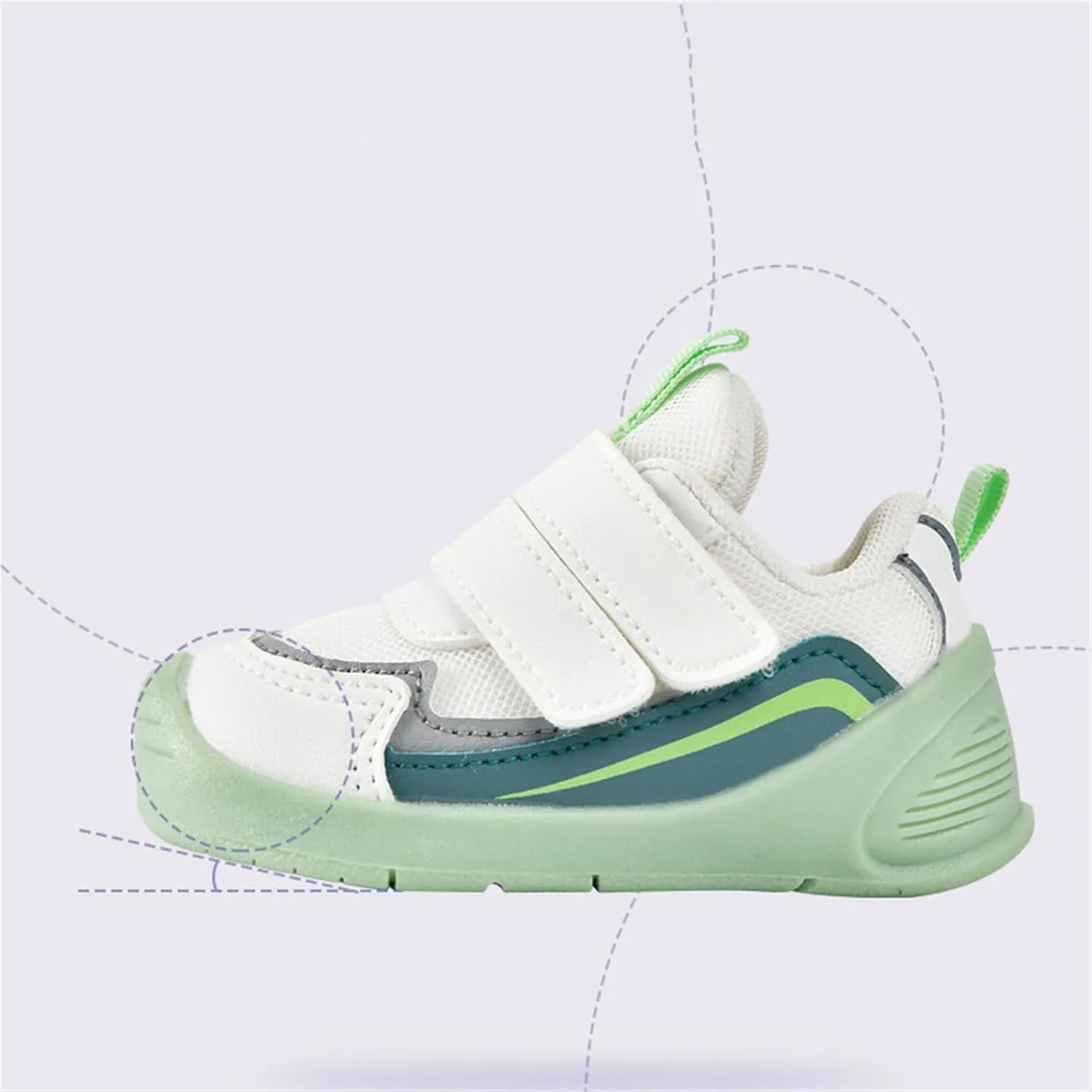 Baby Girls Boys' Sports Shoes Autumn Soft Sole Anti Kick Through Shoes Lightweight Walking Shoes Girls Size 11