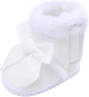 Baby Girls Boys Warm Shoes Plush Snow Booties Soft Comfortable Boots Infant Toddler Warming and 12-18 Month Shoes