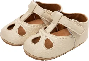 Baby Girls Mary Jane Flats Shoes Infant Hollowed Non-Slip Soft Sole Sandals Toddler First Walkers Outdoor Sneakers