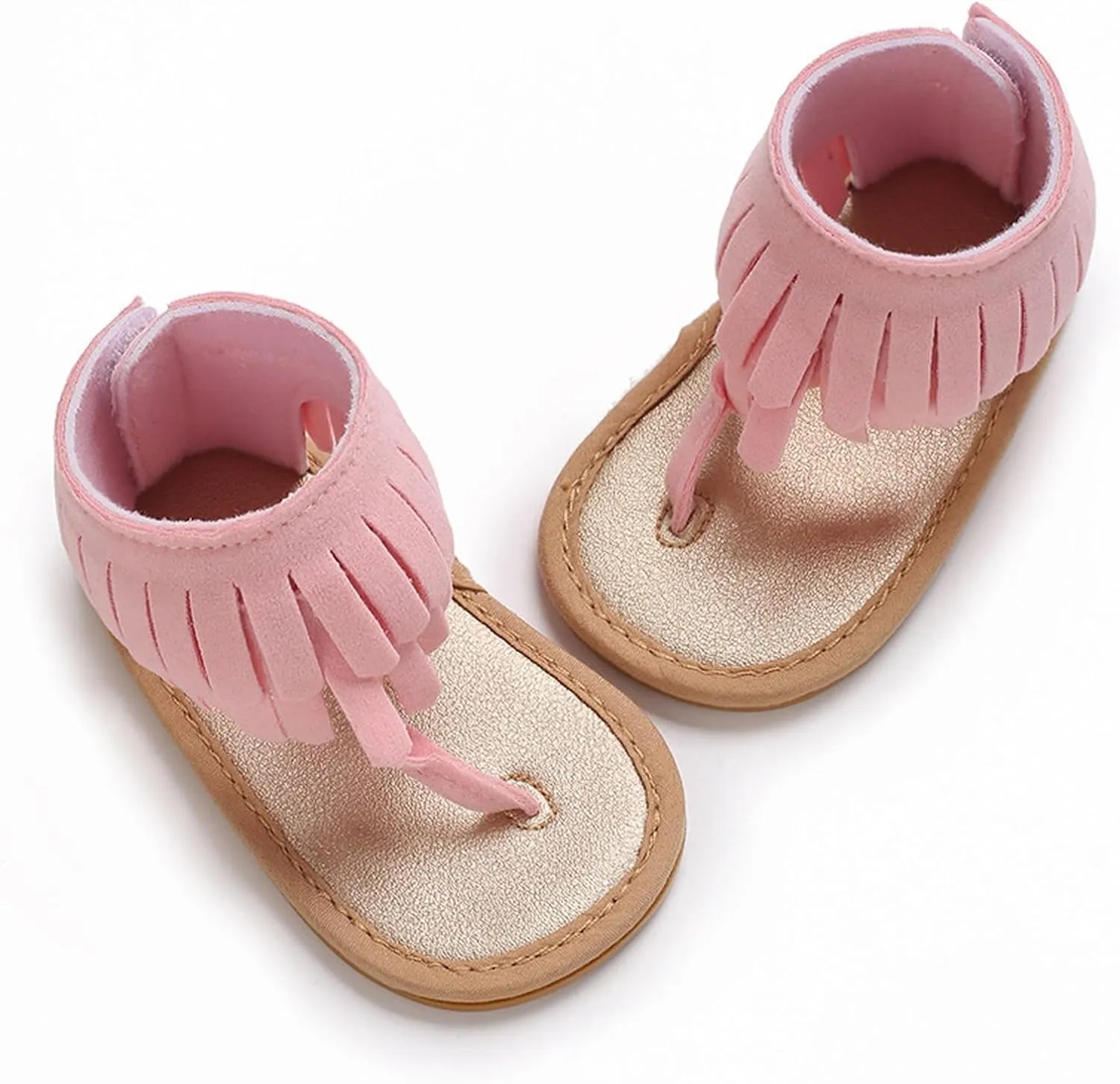 Baby Girls Sandals Ruffle Bowknot Premium Soft Sole Open Toe Breathable Summer Outdoor Shoes Baby Sandals 0 12 Months