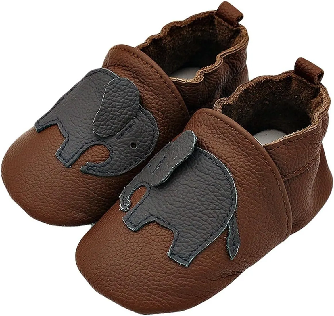 Baby Leather Shoes Soft Sole First Walking occasins Infants Toddler Boys Girls Crawling Slippers Slip-on Shoes