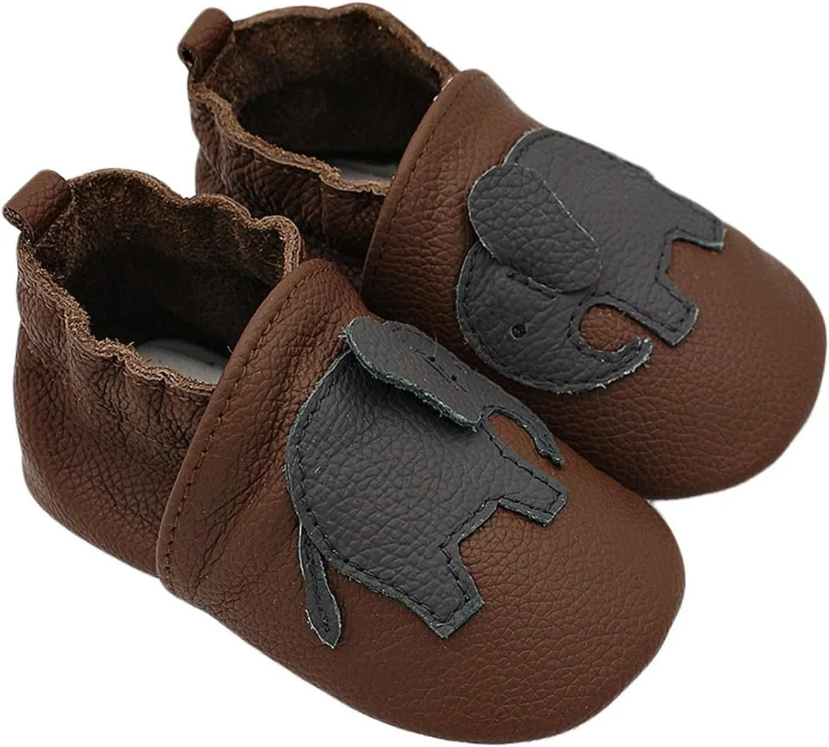 Baby Leather Shoes Soft Sole First Walking occasins Infants Toddler Boys Girls Crawling Slippers Slip-on Shoes