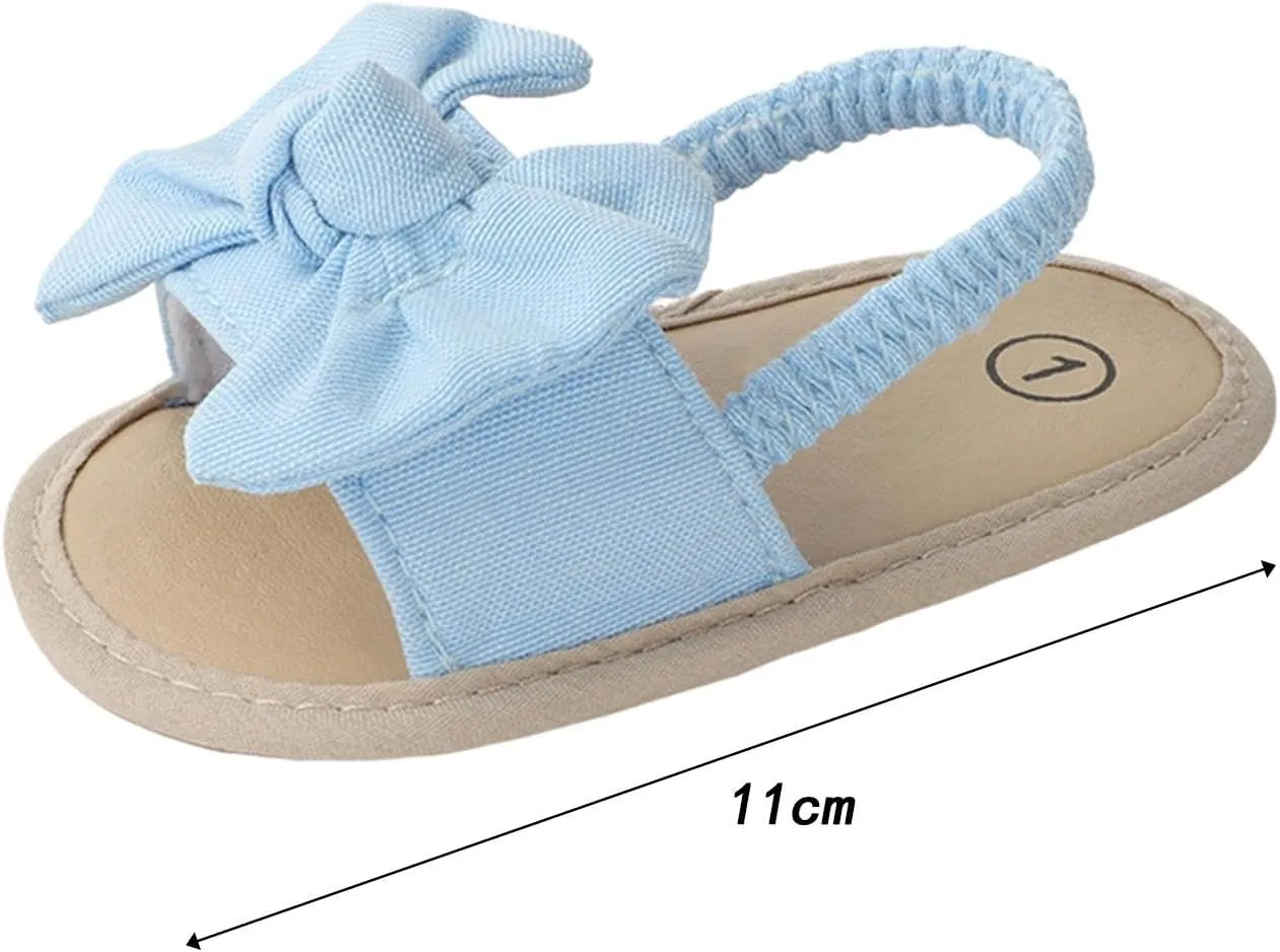 Baby Sandals, for 0-1 Years, Soft Sole Non-Slip Prewalker Casual Flat Sandals for Newborn