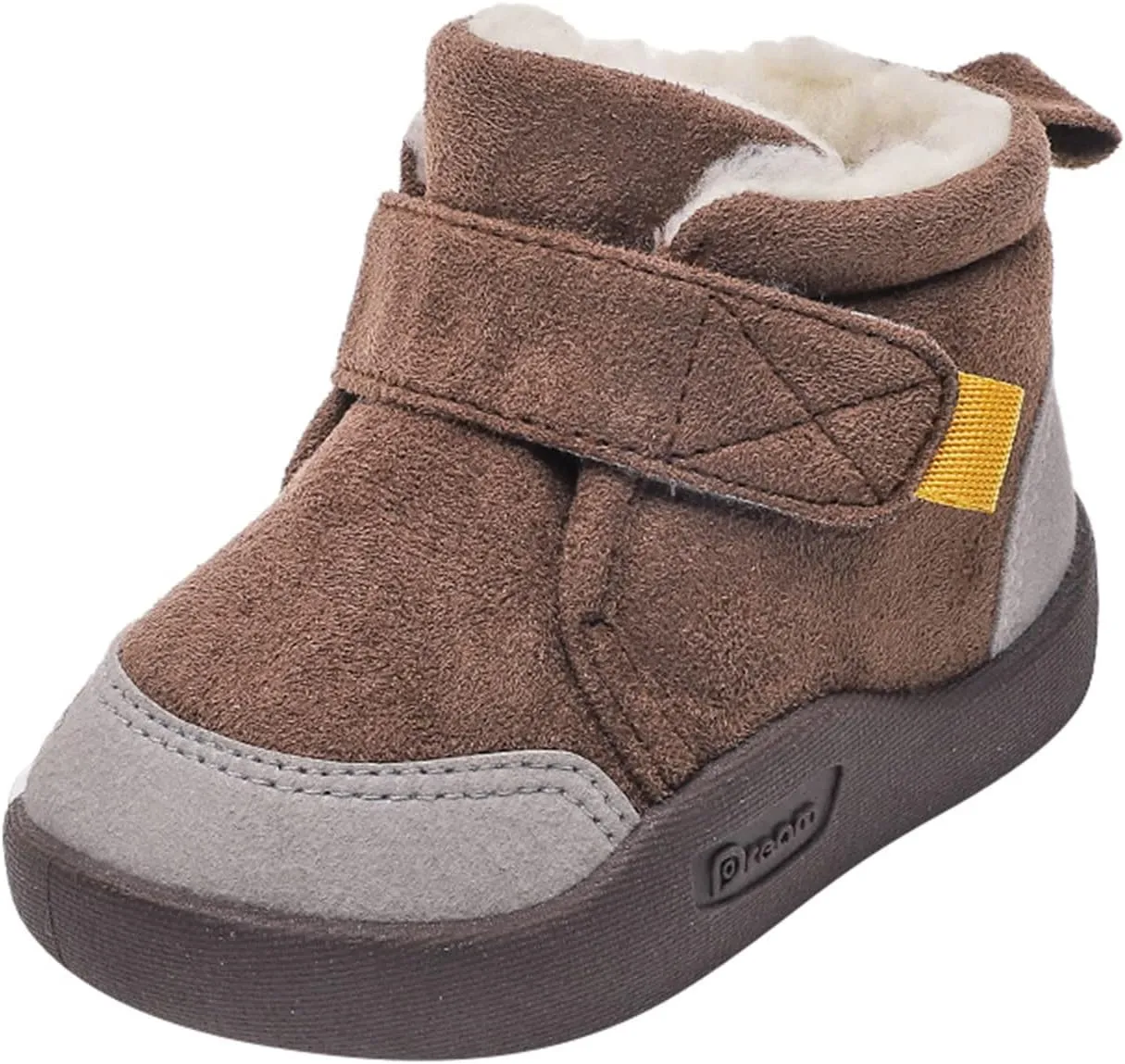 Baby Shoe Size Baby Shoes Toddler Boots Soft Bottom Toddler Shoes Plus Velvet Thick Non Slip Large Cotton Shoes Size 8 Toddler Suede Boots