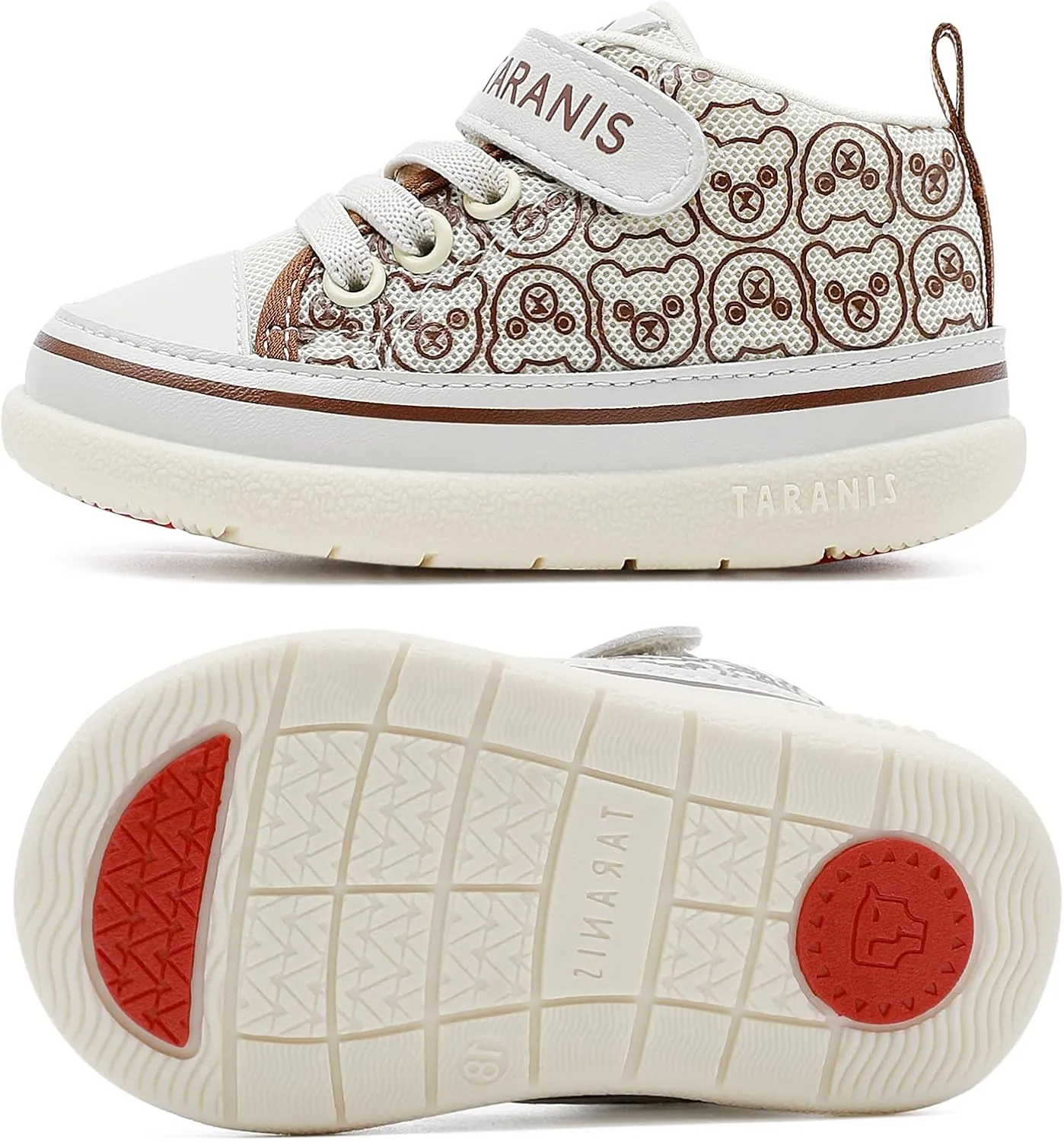 Baby Shoes Boy Girl Infant Sneakers Cute Bear Non-Slip First Walkers