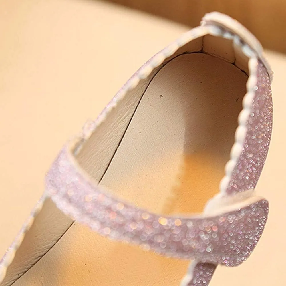 Baby Shoes Boys Girls Infant Sneakers Bowknot Fashion Dance Single Shoes Children Princess Girl Non-SIip Tennis Shoes