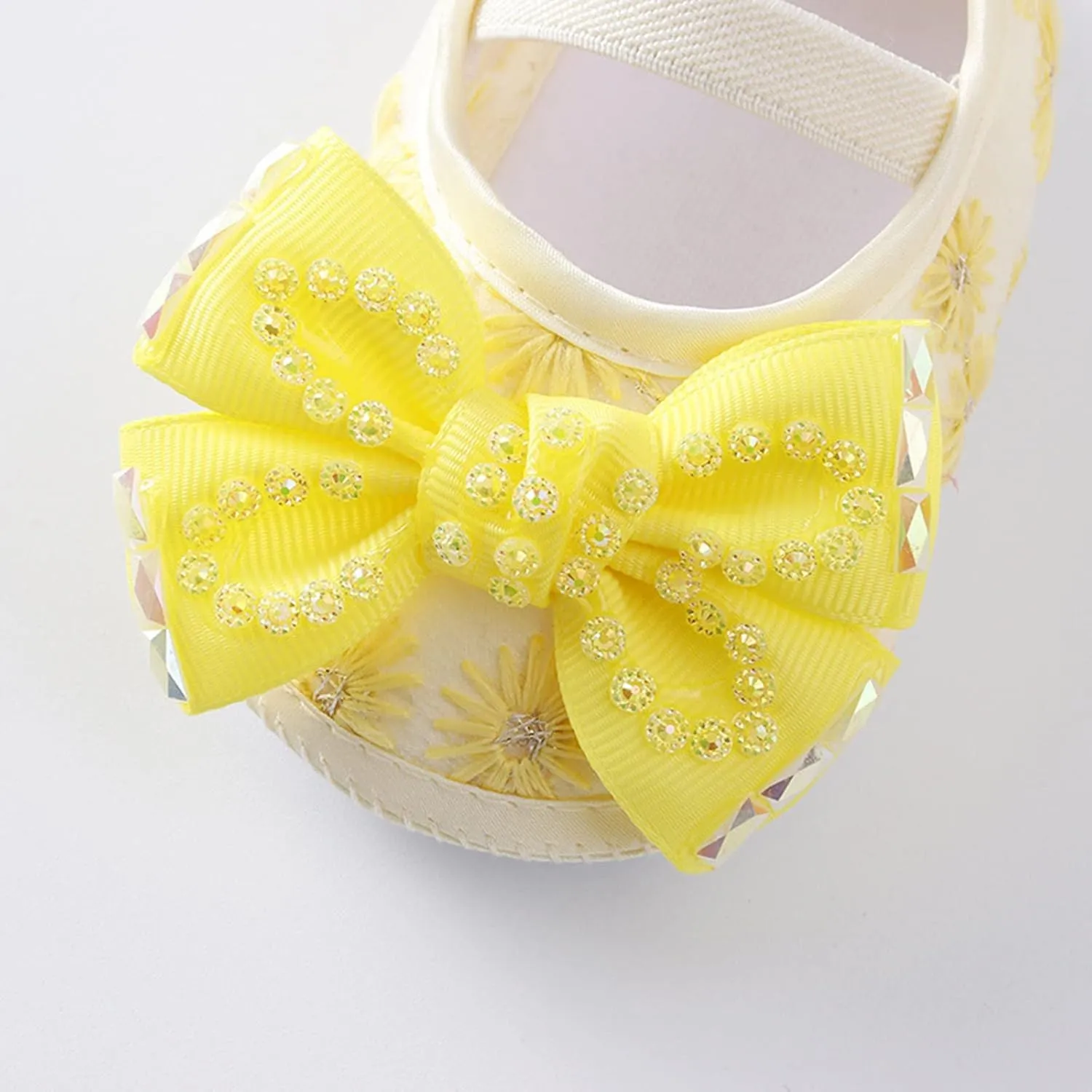 Baby Shoes Fashion Soft Sole Toddler Shoes Pearl Dress Flower Princess Shoes Toddler Shoes Big Kid House Shoe