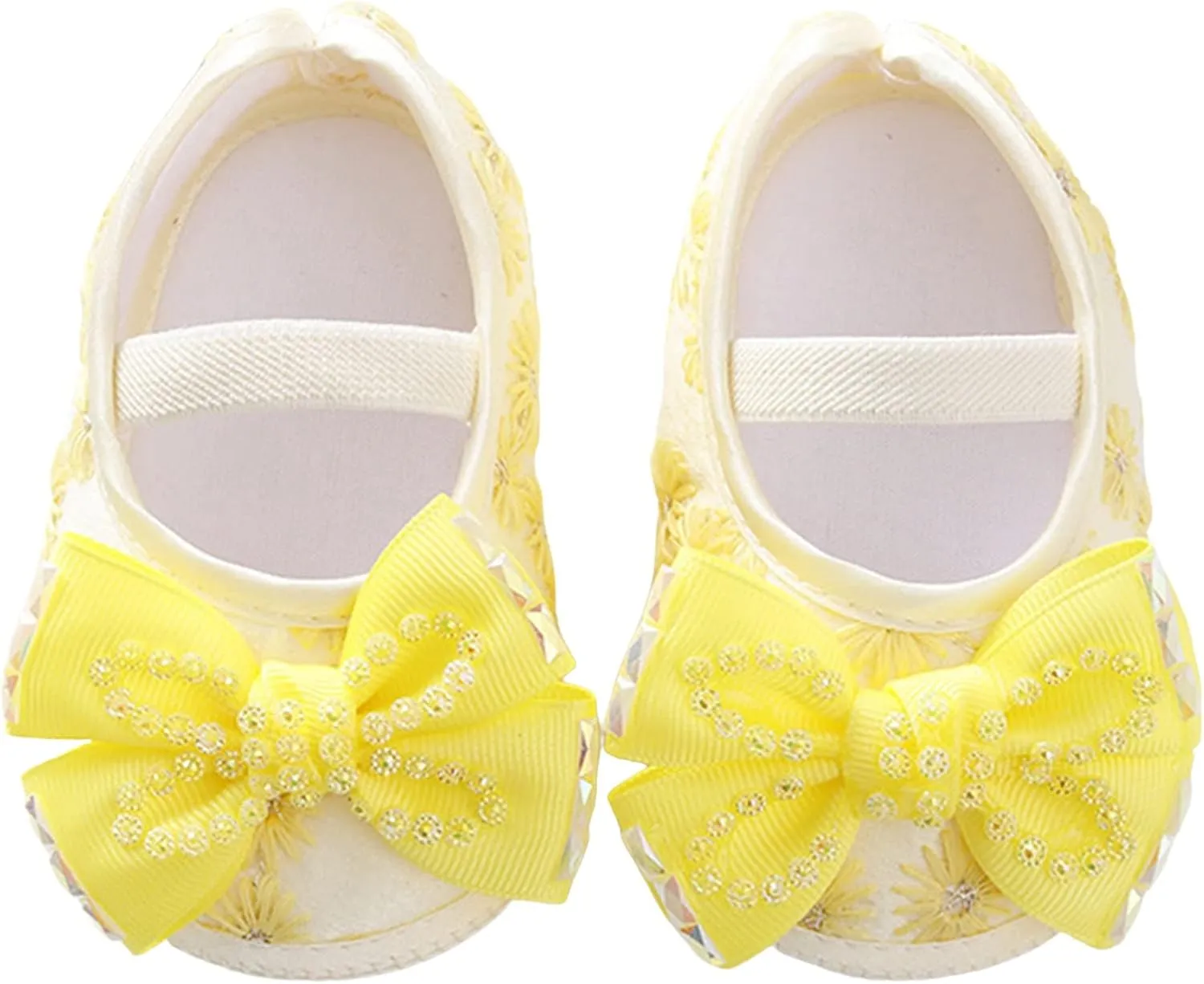 Baby Shoes Fashion Soft Sole Toddler Shoes Pearl Dress Flower Princess Shoes Toddler Shoes Big Kid House Shoe