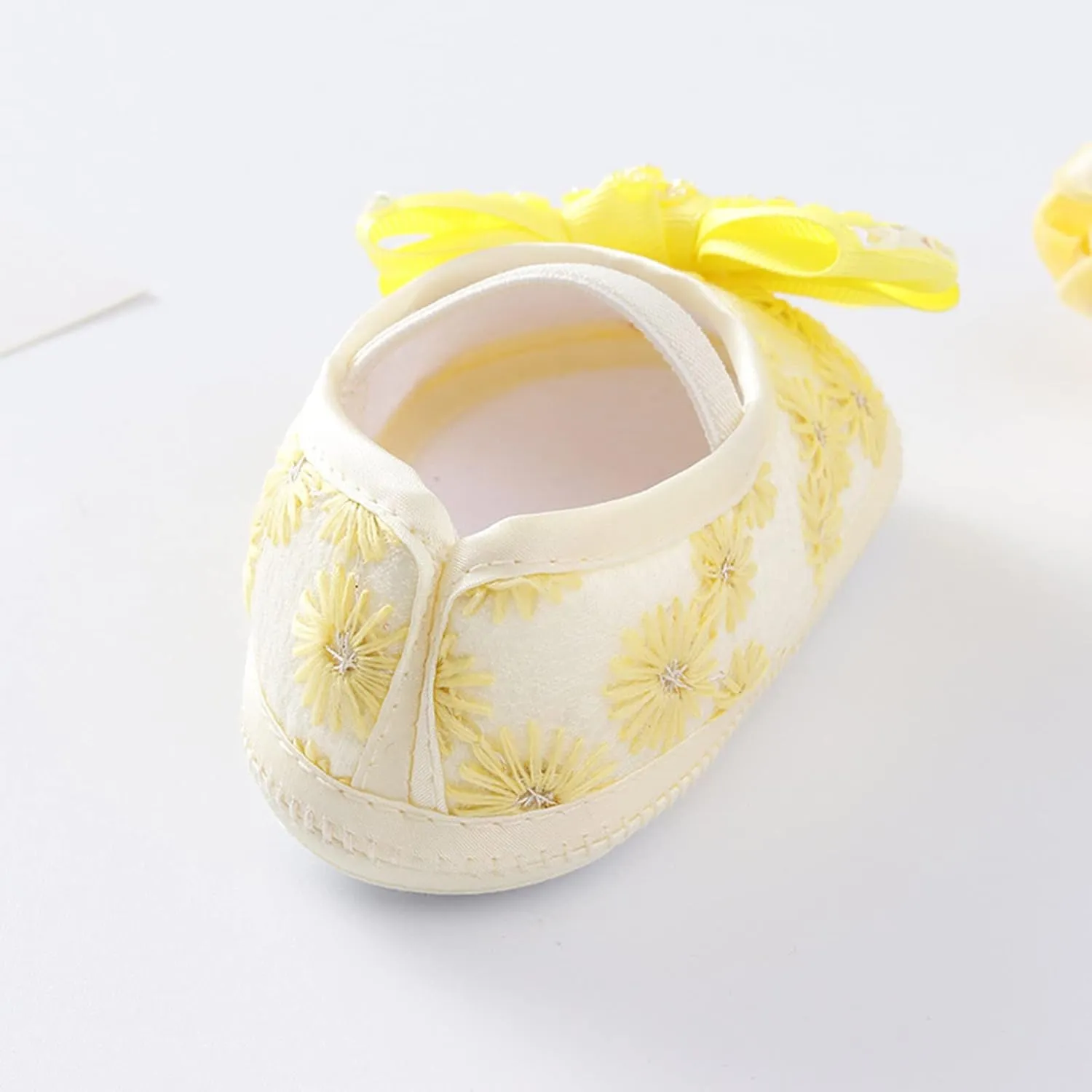 Baby Shoes Fashion Soft Sole Toddler Shoes Pearl Dress Flower Princess Shoes Toddler Shoes Big Kid House Shoe