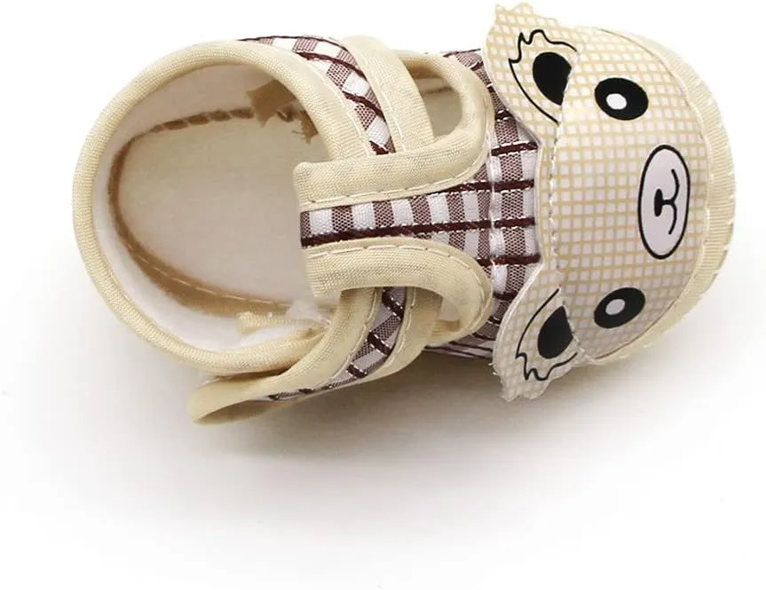Baby Shoes Newborn Baby Girls Cartoon Prewalker Soft Sole Sandals Single Shoes House Shoes