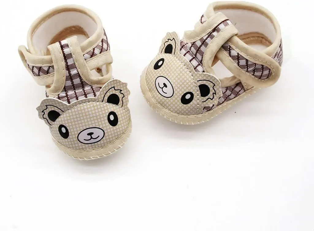 Baby Shoes Newborn Baby Girls Cartoon Prewalker Soft Sole Sandals Single Shoes House Shoes