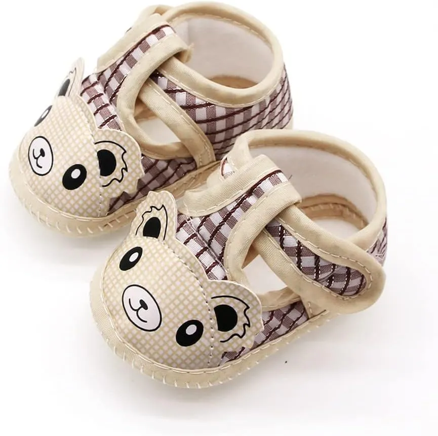 Baby Shoes Newborn Baby Girls Cartoon Prewalker Soft Sole Sandals Single Shoes House Shoes