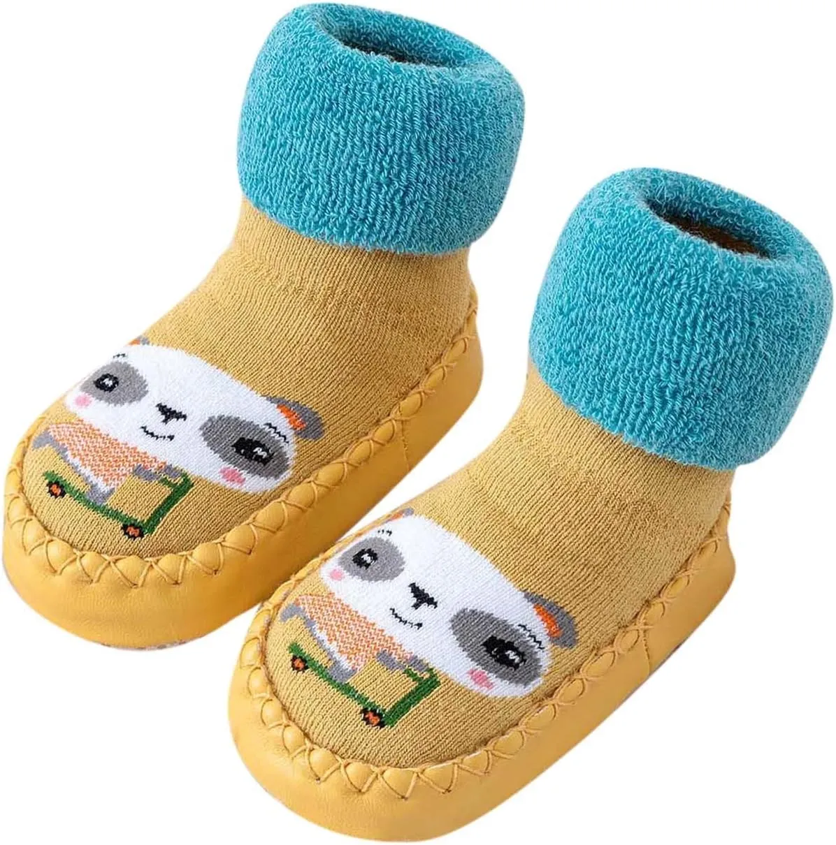Baby Sock Shoes Children Toddler Autumn Winter Boys Girls Floor Sports Shoes Socks Shoes Flat White Shoes B