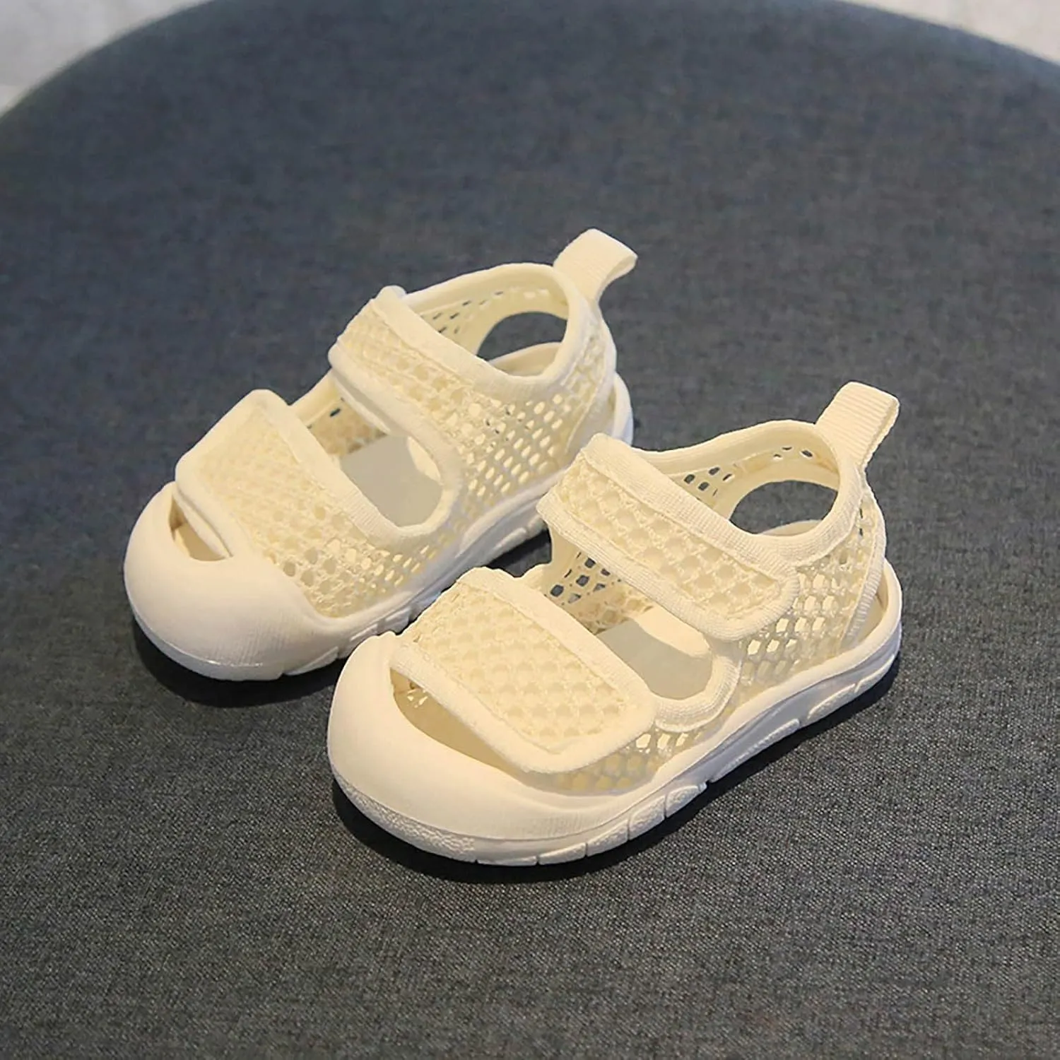 Baby Toddler Infant Unisex Outdoor Beach Anti-Slip Mesh Sandals Rubber Soft Sole Newborn First alker Shoes