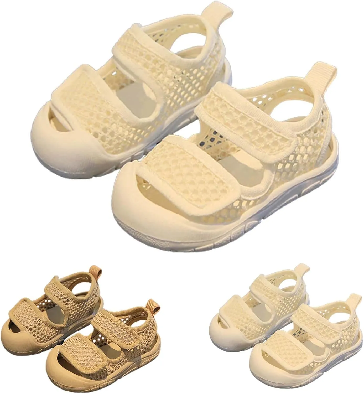 Baby Toddler Infant Unisex Outdoor Beach Anti-Slip Mesh Sandals Rubber Soft Sole Newborn First alker Shoes