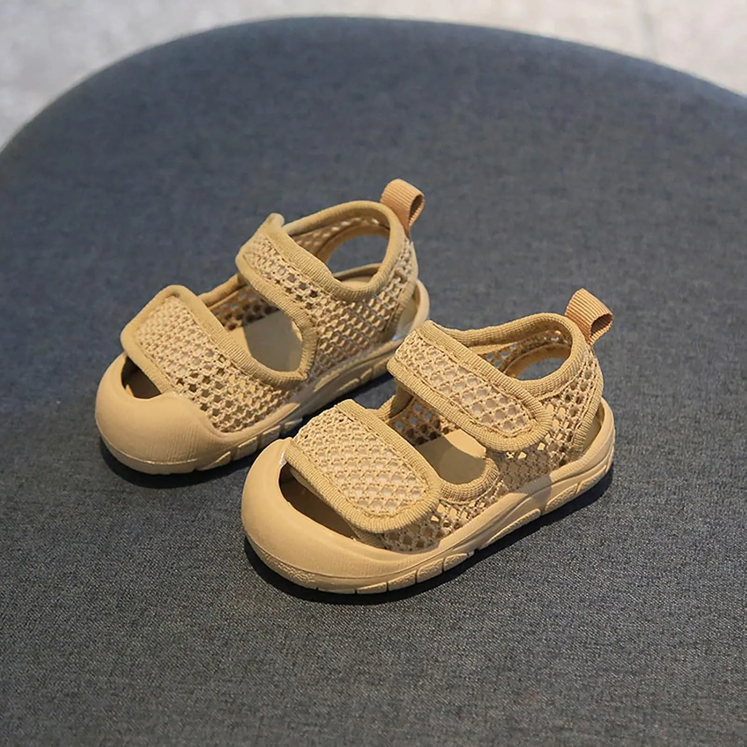 Baby Toddler Infant Unisex Outdoor Beach Anti-Slip Mesh Sandals Rubber Soft Sole Newborn First alker Shoes